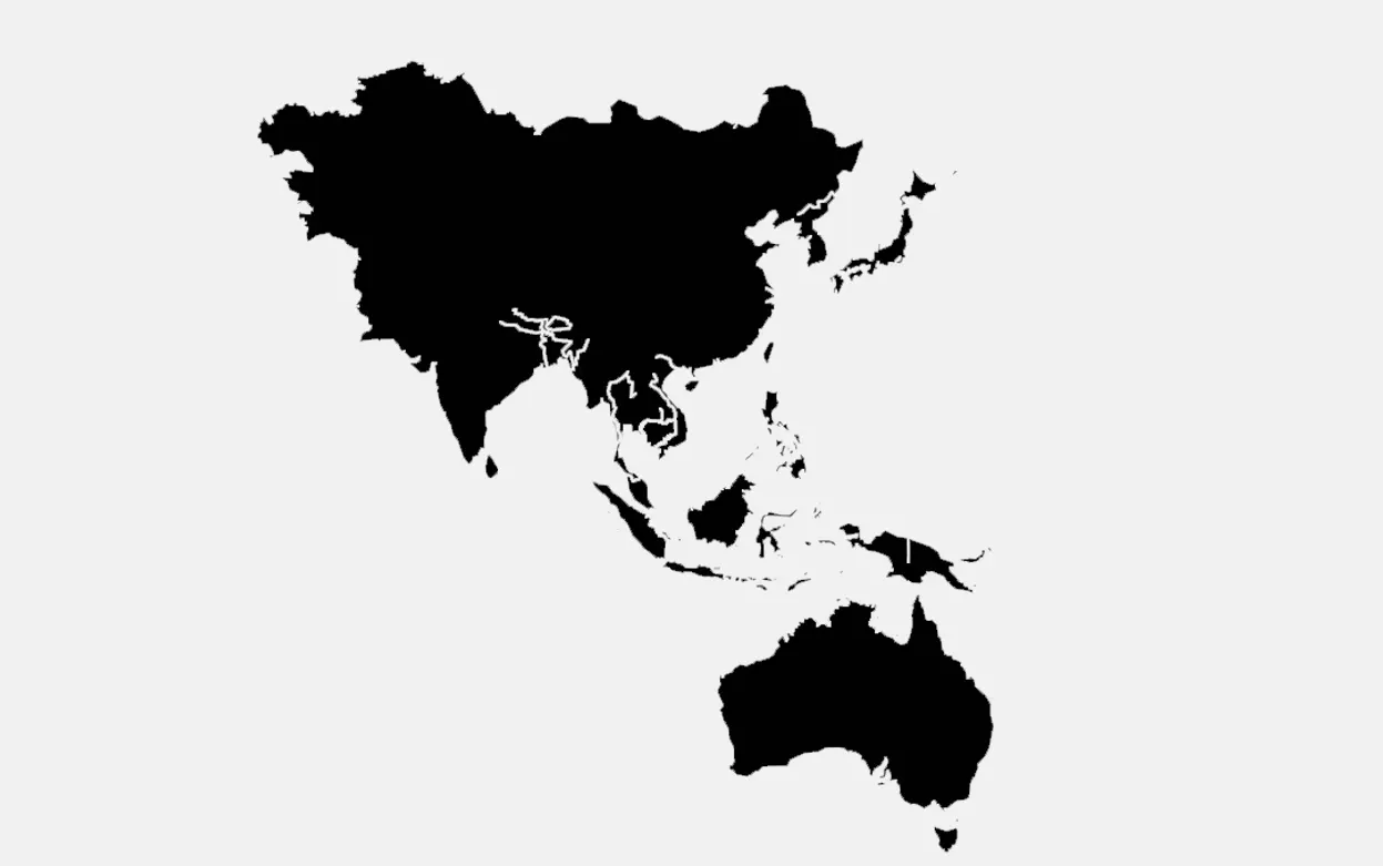 Mapa Asia-Pacífico- Air Medical Transport Mapa de Asia Pacífico Air Medical Transport